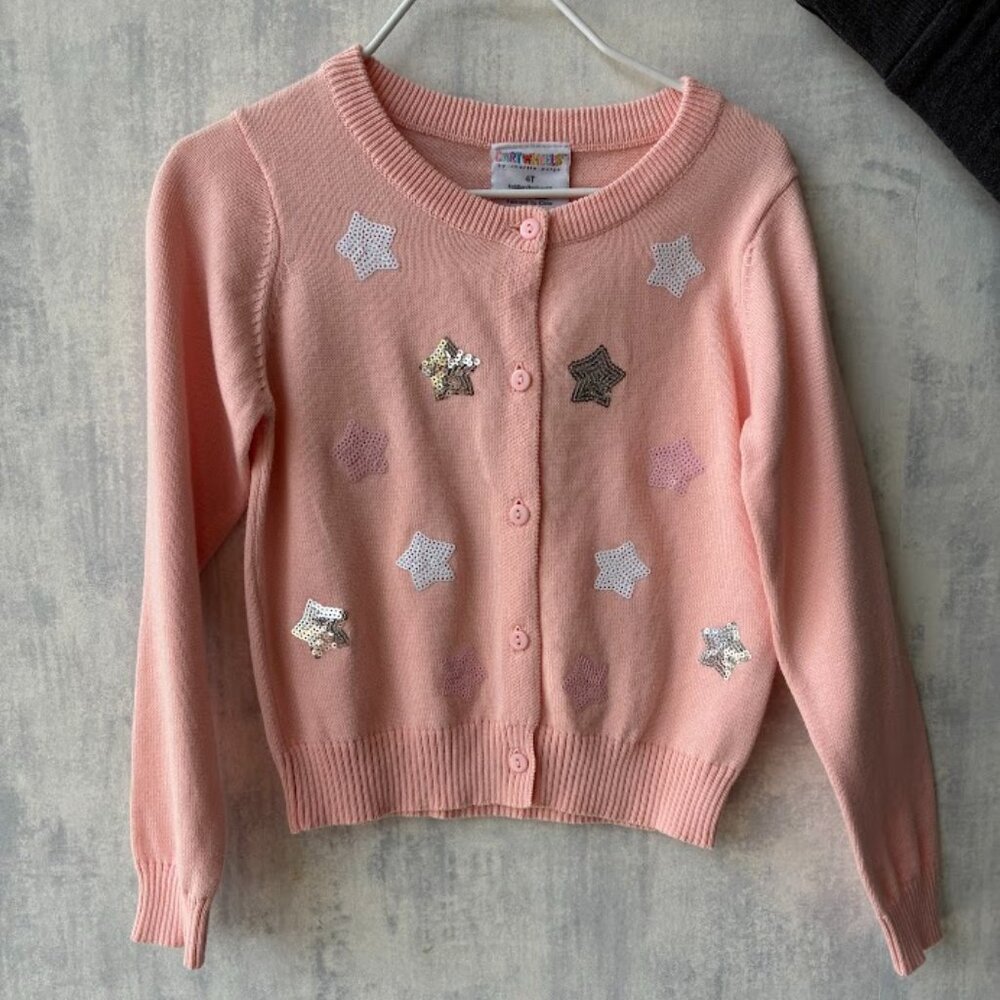 Cartwheels- Toddler star shirt- pink- NWT